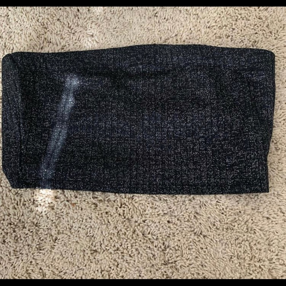 Forever 21 Glitter Tube Top